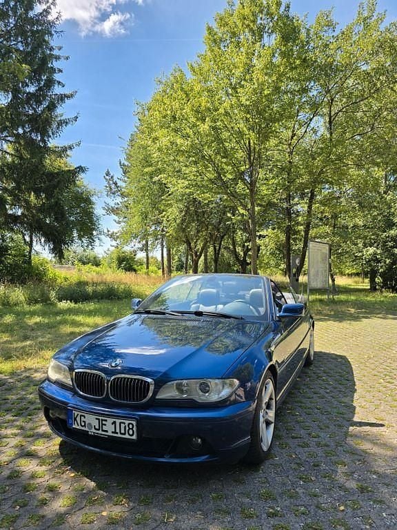 Blau Gebraucht 2006 BMW 330 Cabriolet Performance Cabrio | 9.500 € (Superpreis) - Bild 1/4