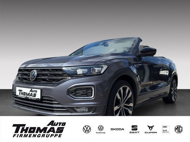 Rauchgrau metallic Gebraucht 2022 VW T-Roc Cabriolet R-line Cabrio | 29.800 € (Fairer Preis) - Bild 1/3