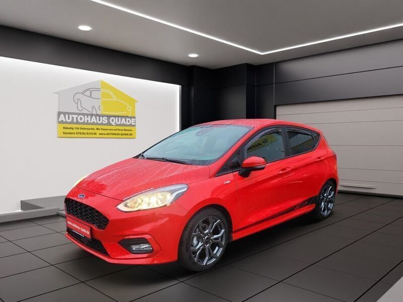 Rot Gebraucht 2020 Ford Fiesta ST-Line Kleinwagen | 16.999 € (Fairer Preis) - Bild 1/4