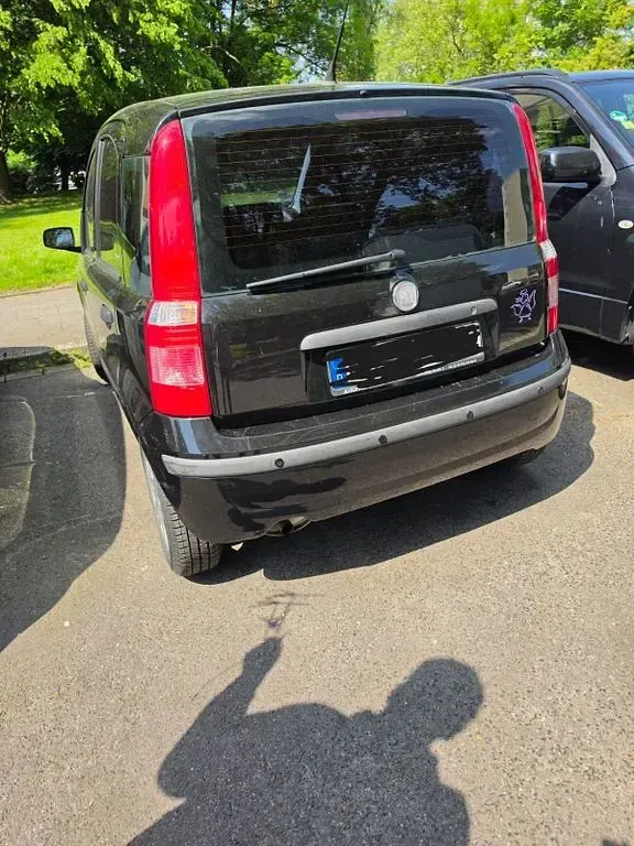Używany Fiat Panda 60 KM (44 kW) 2009 Czarny Hatchback