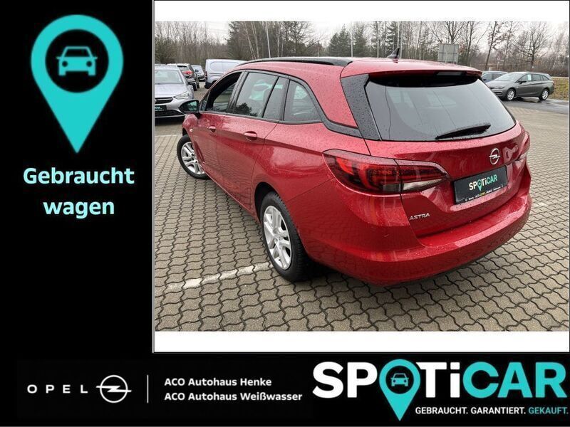 Gebraucht Opel Astra 145 PS (106 kW) 2021 Chili rot metalic Kombi