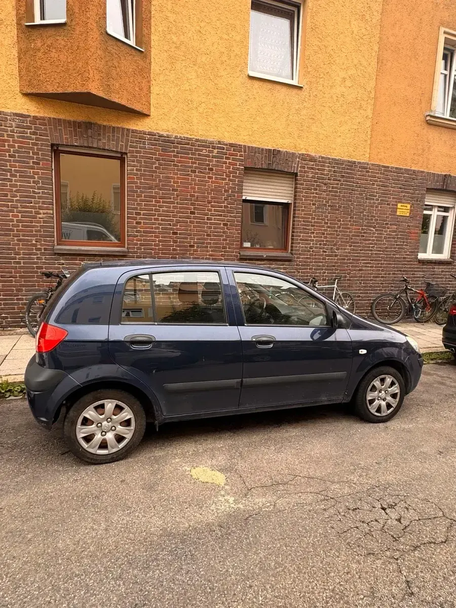 Gebraucht Hyundai Getz 55 PS (40 kW) 2008 Blau Kleinwagen