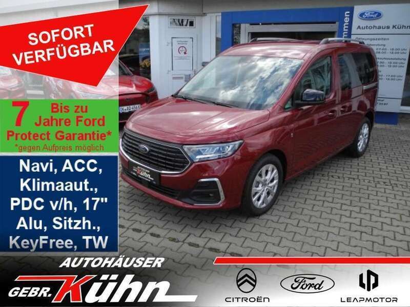 Rot Neu 2025 Ford Tourneo Connect Titanium Van / Kleinbus | 39.990 € (Fairer Preis) - Bild 1/2