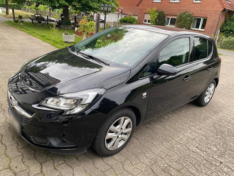 Gebraucht Opel Corsa 90 PS (66 kW) 2019 Schwarz Kleinwagen