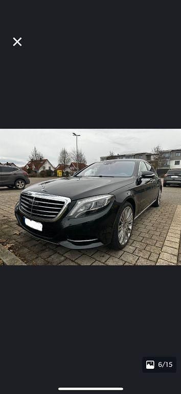 Schwarz Gebraucht 2015 Mercedes S350 Limousine | 32.950 € (Teuer) - Bild 1/4