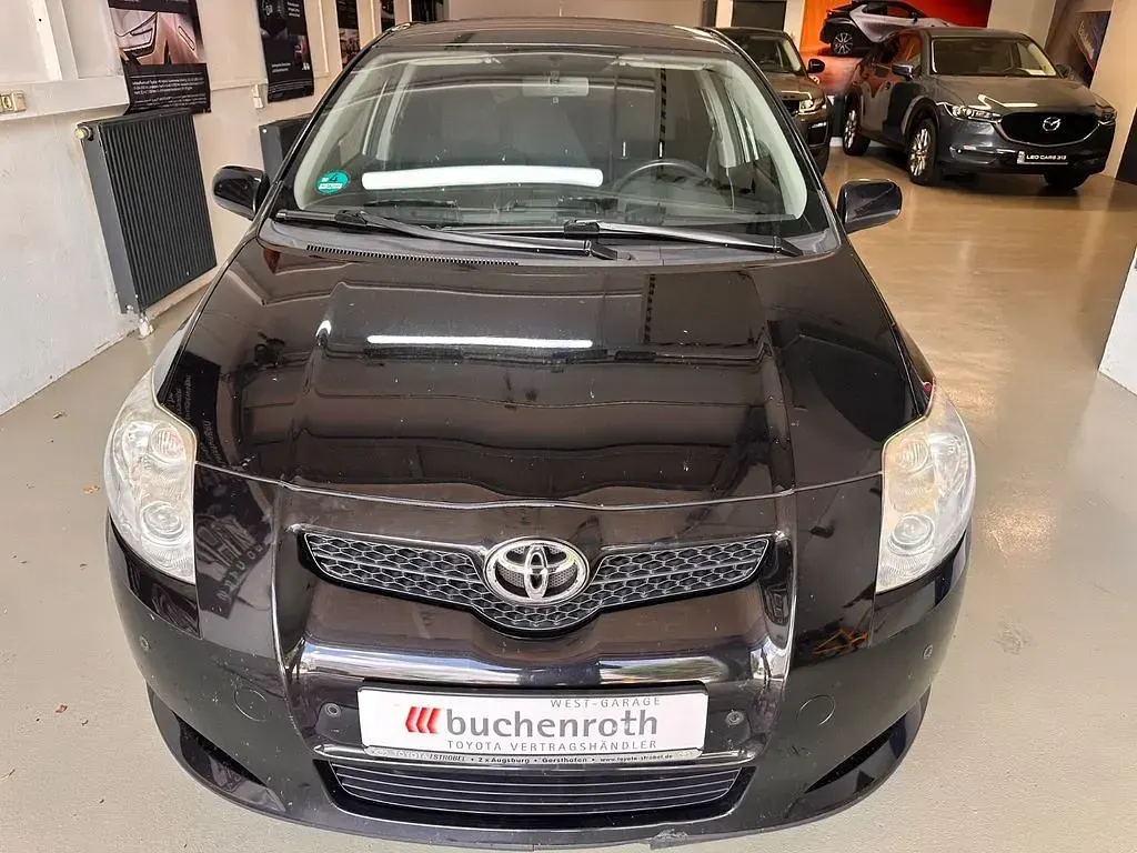 Gebraucht Toyota Auris Life 126 PS (92 kW) 2008 Schwarz Kleinwagen