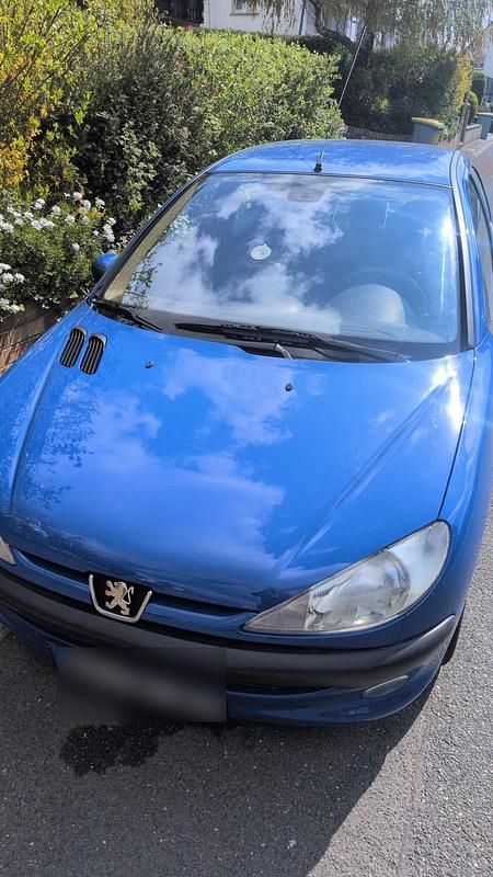Gebraucht Peugeot 206 75 PS (55 kW) 2002 Blau Kleinwagen
