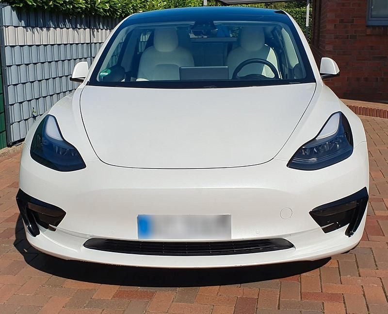 Usado Tesla Model 3 Long Range AWD 366 kW (498 CV) 2021 Blanco Berlina