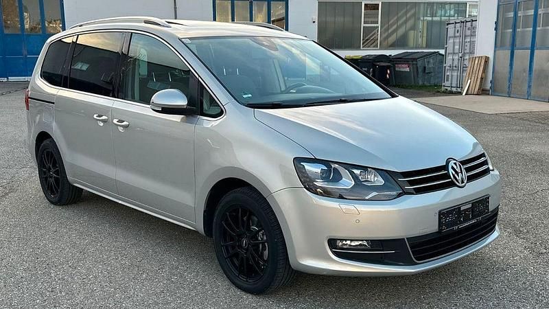 Grün Gebraucht 2012 VW Sharan Van / Kleinbus | 8.300 € (Guter Preis) - Bild 1/4