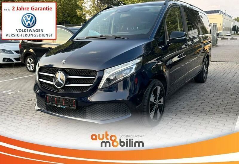 Blau Gebraucht 2021 Mercedes V300 Edition Van / Kleinbus | 46.829 € (Fairer Preis) - Bild 1/4