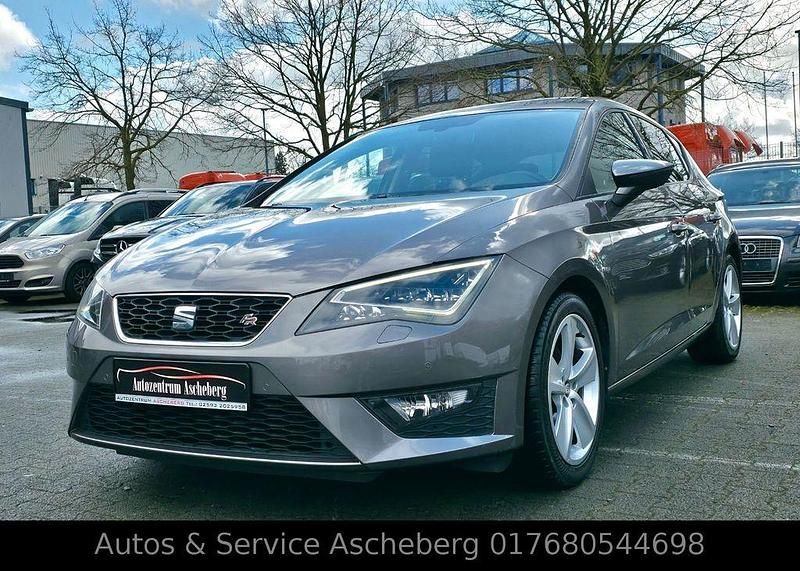 Usata Seat Leon FR 125 CV (91 kW) 2017 Grigio Berlina
