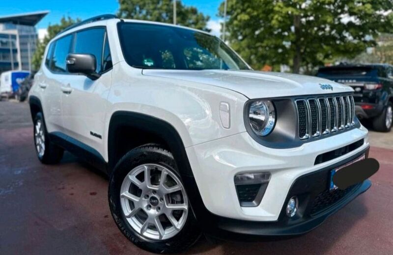 Weiß Gebraucht 2018 Jeep Renegade Limited SUV | 21.299 € (Teuer) - Bild 1/4