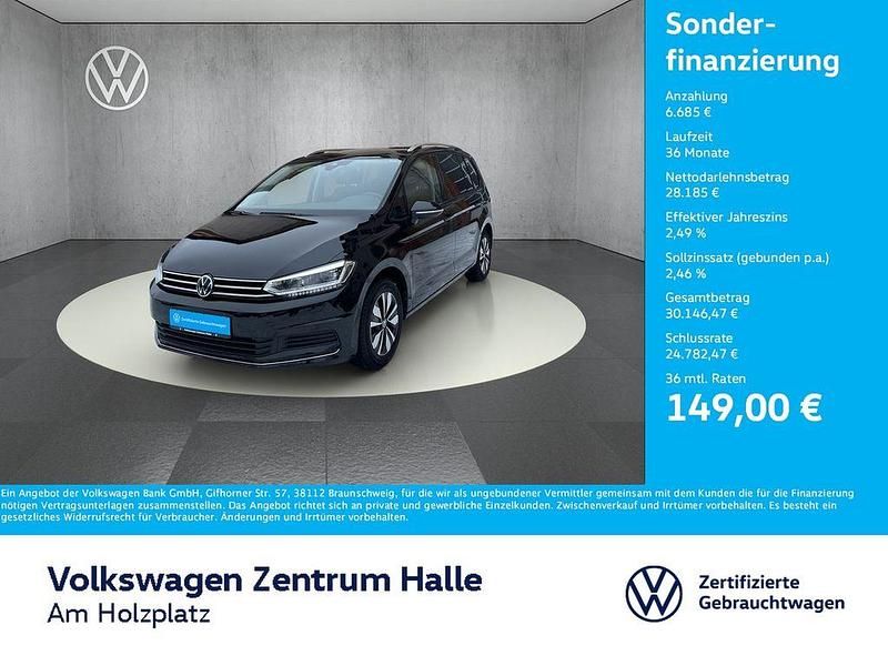Schwarz Gebraucht 2025 VW Touran Goal Van / Kleinbus | 34.870 € (Fairer Preis) - Bild 1/4