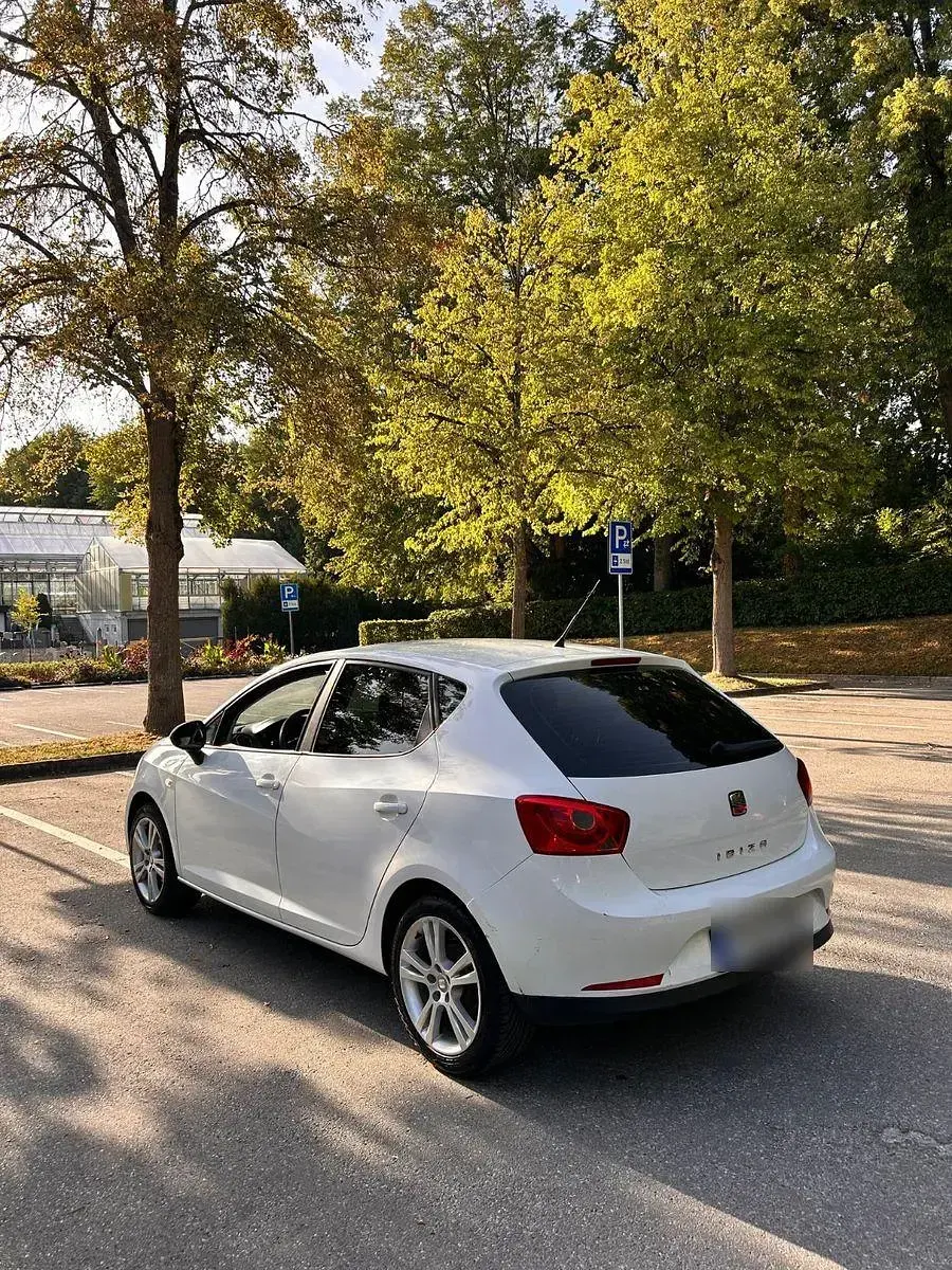 Gebraucht Seat Ibiza Reference 69 PS (50 kW) 2012 Weiß Kleinwagen