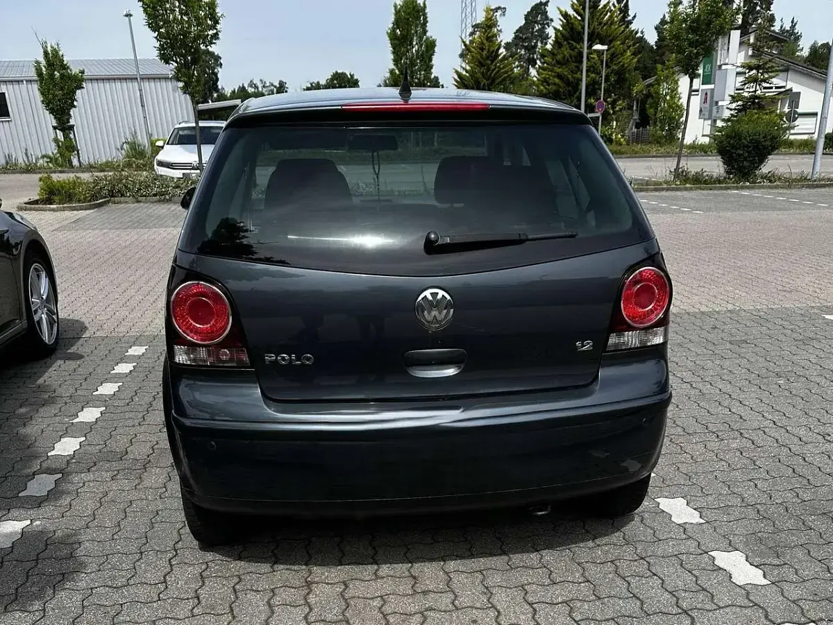 Gebraucht VW Polo Comfortline 60 PS (44 kW) 2009 Schwarz Kleinwagen