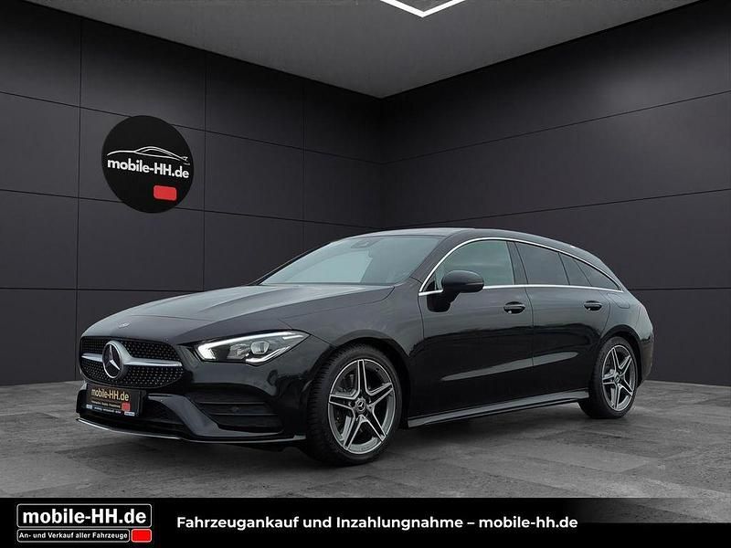Schwarz Gebraucht 2020 Mercedes CLA220 Shooting Brake AMG Kombi | 27.990 € (Teuer) - Bild 1/4