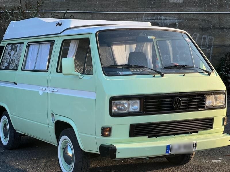 Grün Gebraucht 1987 VW T3 Van | 22.850 € - Bild 1/4