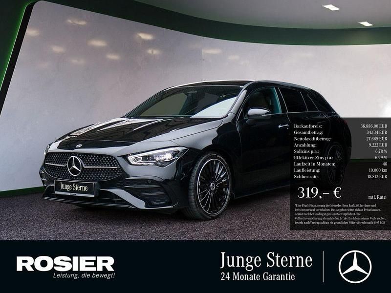 Schwarz / kosmosschwarz Gebraucht 2024 Mercedes CLA220 Shooting Brake Premium Kombi | 36.886 € (Etwas zu teuer) - Bild 1/3