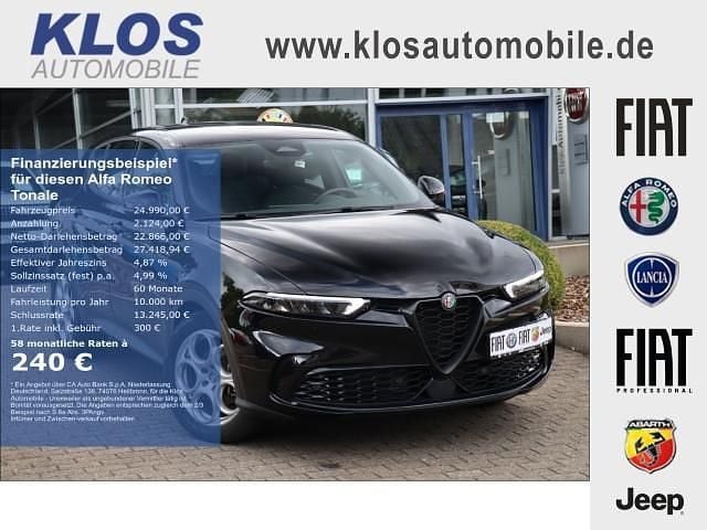 Schwarz Gebraucht 2023 Alfa Romeo Tonale Sprint SUV | 24.990 € (Fairer Preis) - Bild 1/4