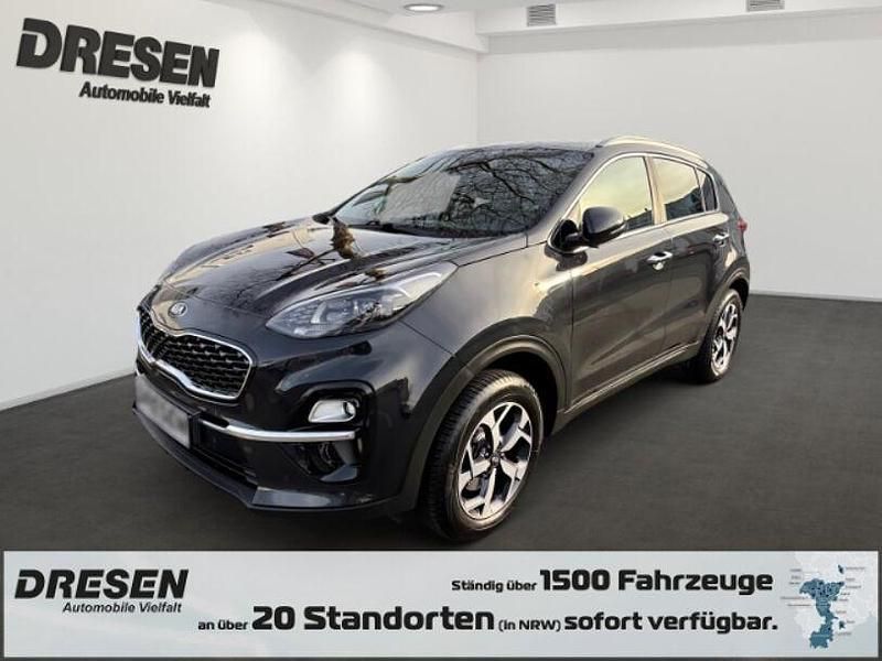 1k) black pearl (schwarz Gebraucht 2019 Kia Sportage Premium SUV | 16.880 € (Fairer Preis) - Bild 1/4