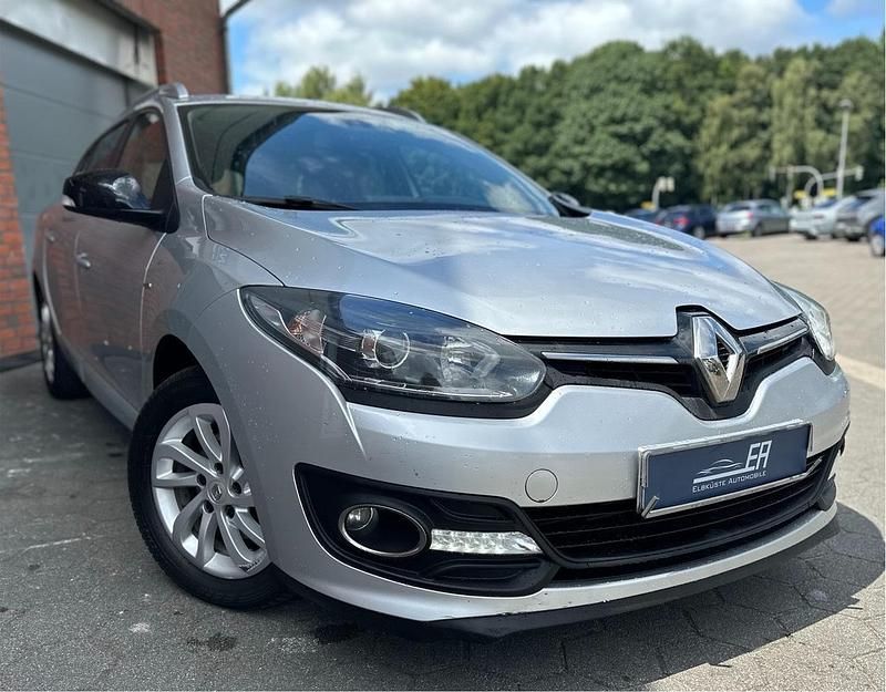 Silber Gebraucht 2016 Renault Mégane GrandTour LIMITED Kombi | 8.790 € (Guter Preis) - Bild 1/4