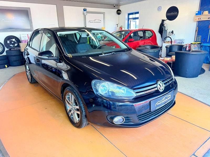 Gebraucht VW Golf VI Comfortline 122 PS (89 kW) 2009 Schwarz Kleinwagen