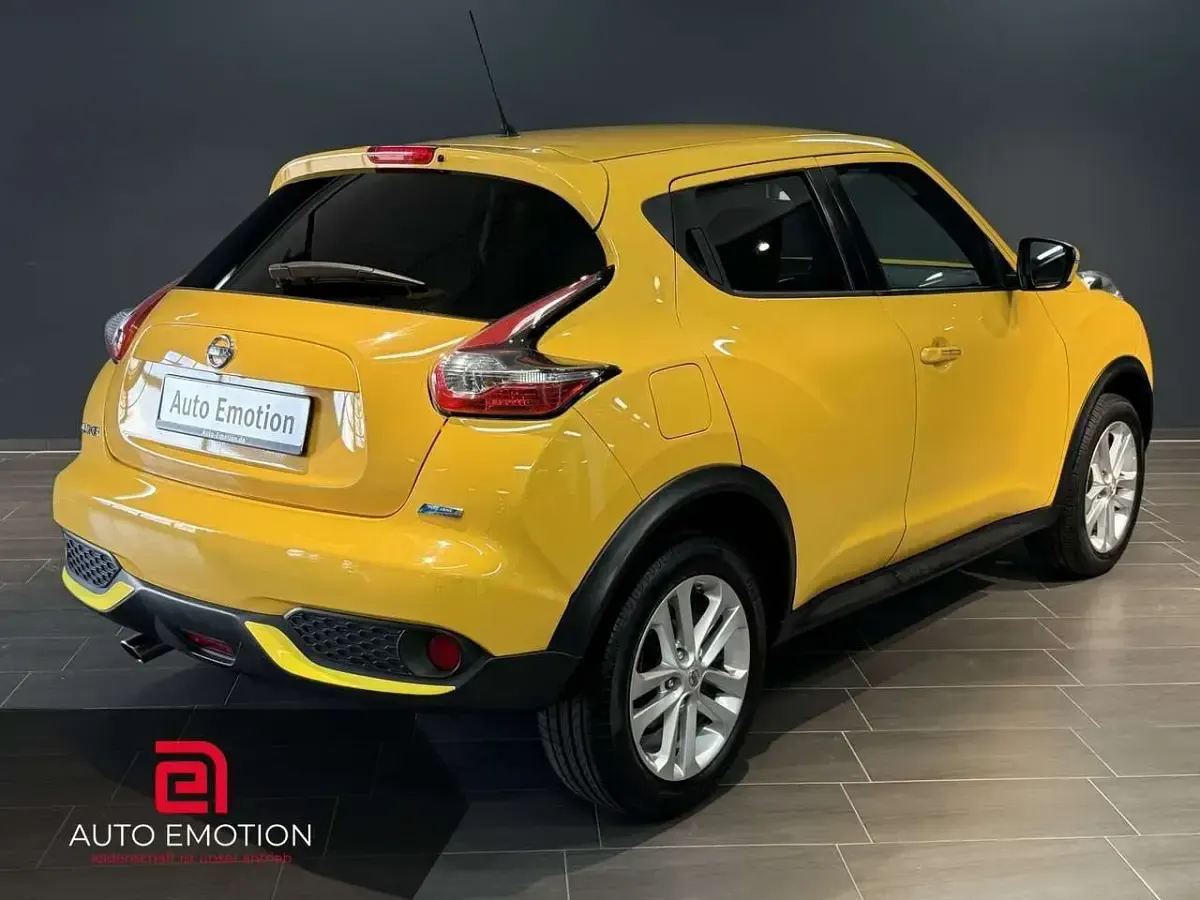 Gebraucht Nissan Juke Acenta 110 PS (80 kW) 2014 Gelb SUV