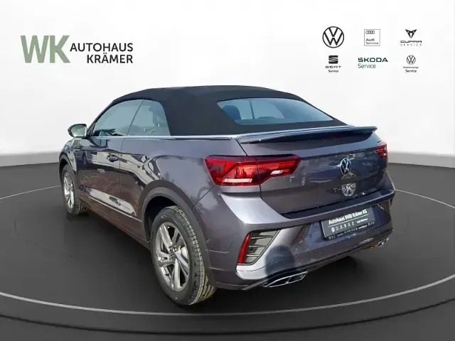 Gebraucht VW T-Roc Cabriolet R-line 150 PS (110 kW) 2026 Grau Cabrio