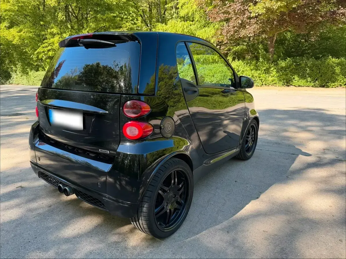 Usata Smart ForTwo Coupé Brabus 84 CV (61 kW) 2010 Nero Coupé