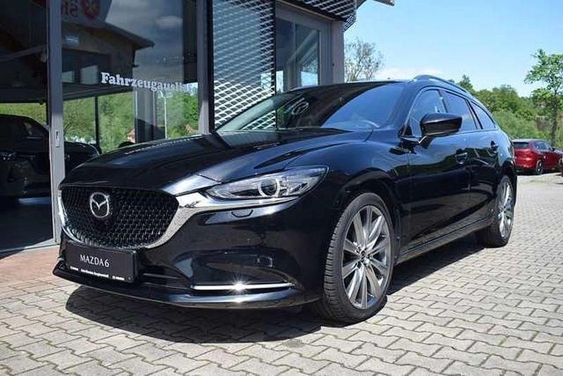 Schwarz Gebraucht 2024 Mazda 6 Exclusive-Line | 38.852 € (Teuer) - Bild 1/4