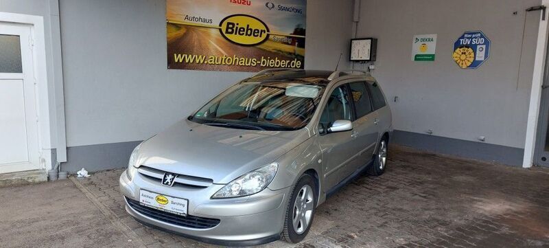 Silber metallic Gebraucht 2004 Peugeot 307 Roland Garros Kombi | 550 € (Superpreis) - Bild 1/4