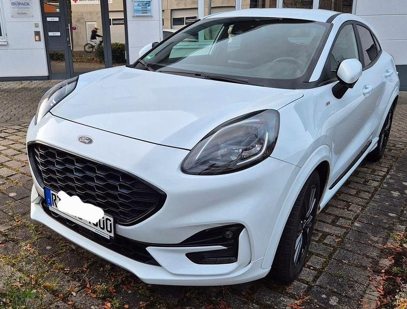 Gebraucht Ford Puma ST-Line 125 PS (91 kW) 2021 Weiß SUV
