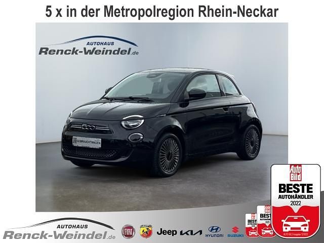 Onyx schwarz) (schwarz Gebraucht 2022 Fiat 500e Icon Kleinwagen | 20.489 € (Fairer Preis) - Bild 1/4