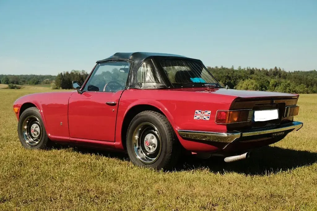 Gebraucht Triumph TR6 95 PS (69 kW) 1971 Rot Cabrio