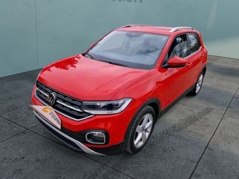 Rot Gebraucht 2021 VW T-Cross Style SUV | 23.030 € - Bild 1/4