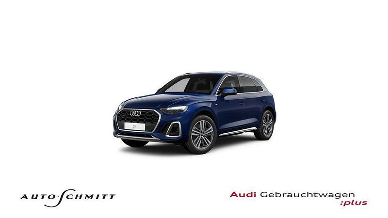Navarrablau metallic Gebraucht 2022 Audi Q5 Ambiente SUV | 43.990 € (Teuer) - Bild 1/4