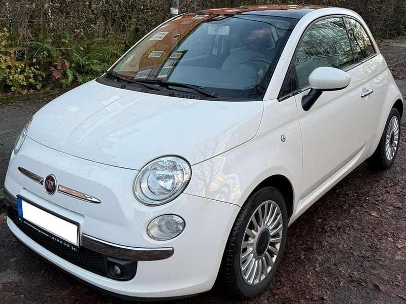 Gebraucht Fiat 500 Lounge 86 PS (63 kW) 2013 Weiß Kleinwagen