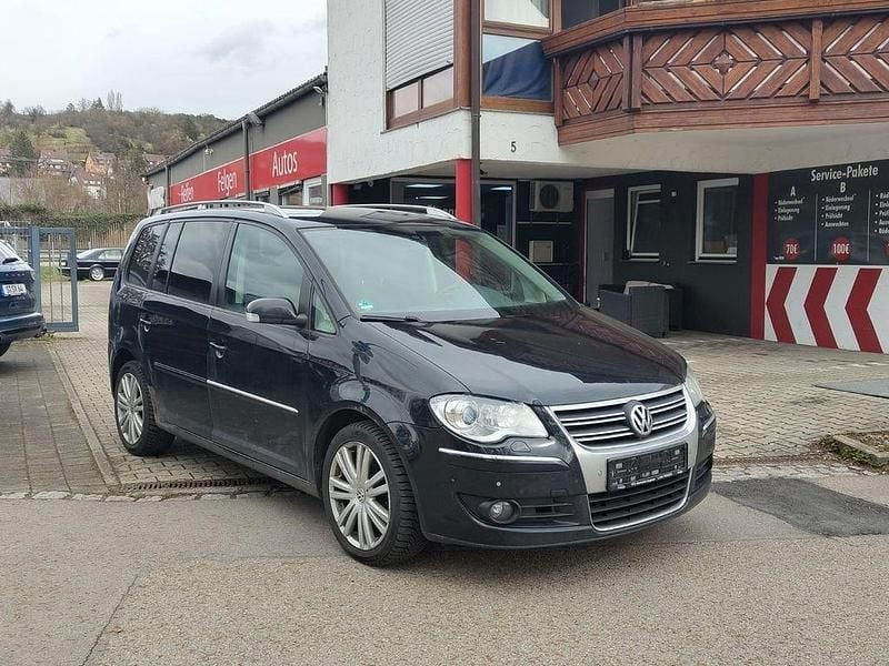 Gebraucht VW Touran 170 PS (125 kW) 2008 Schwarz Van / Kleinbus