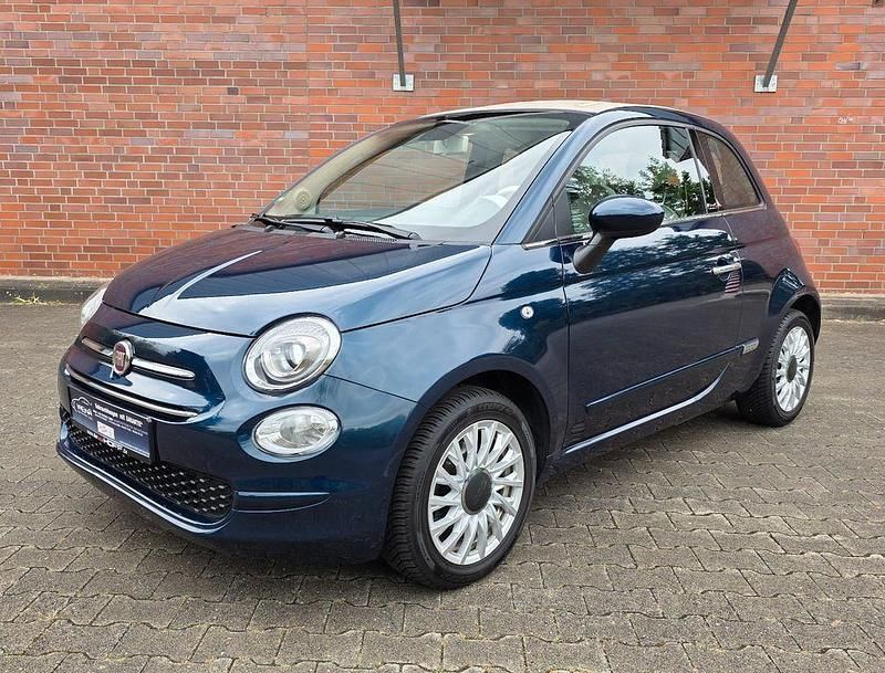Blau Gebraucht 2019 Fiat 500 Lounge Kleinwagen | 9.990 € (Guter Preis) - Bild 1/4