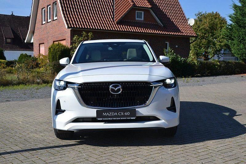 Weiß Gebraucht 2022 Mazda CX-60 Takumi-Line SUV | 38.950 € (Fairer Preis) - Bild 1/4