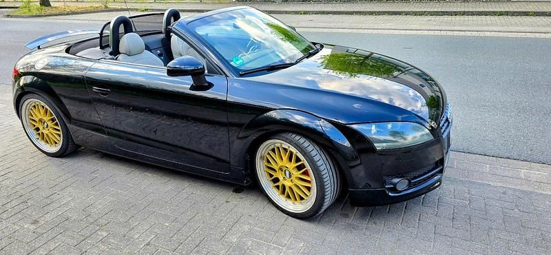 Schwarz Gebraucht 2007 Audi TT Roadster Cabrio | 6.950 € (Guter Preis) - Bild 1/4