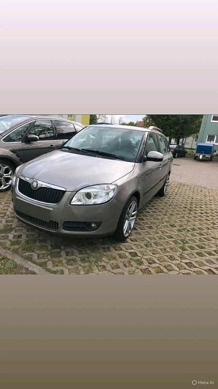 Gebraucht Skoda Fabia 80 PS (58 kW) 2008 Gold Kombi