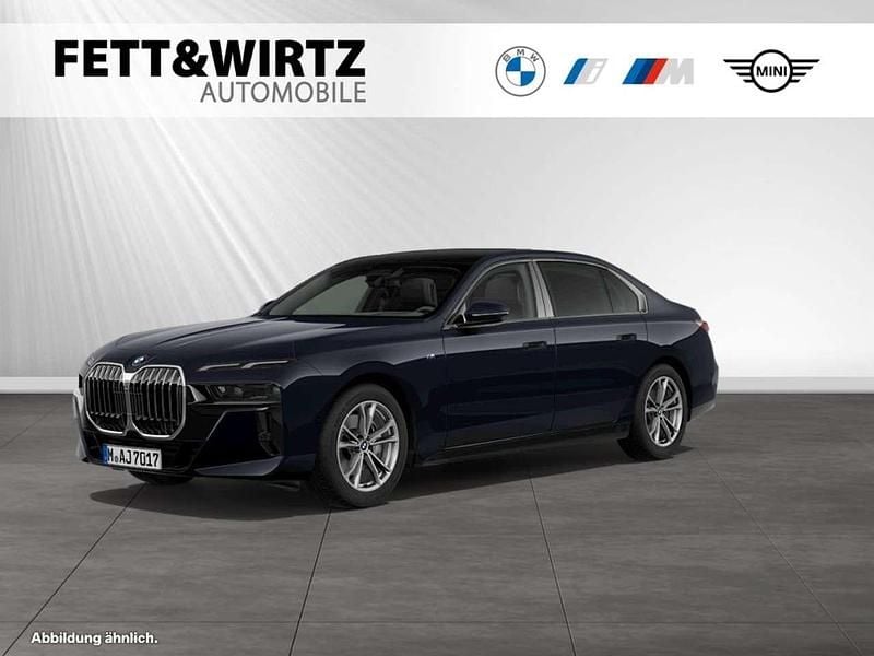 Carbonschwarz metallic Gebraucht 2024 BMW 740 M Sport Limousine | 89.800 € (Superpreis) - Bild 1/3