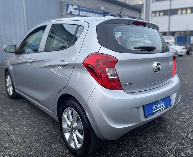 Gebraucht Opel Karl 75 PS (55 kW) 2017 Argon silber/ice silver (m2) Kleinwagen
