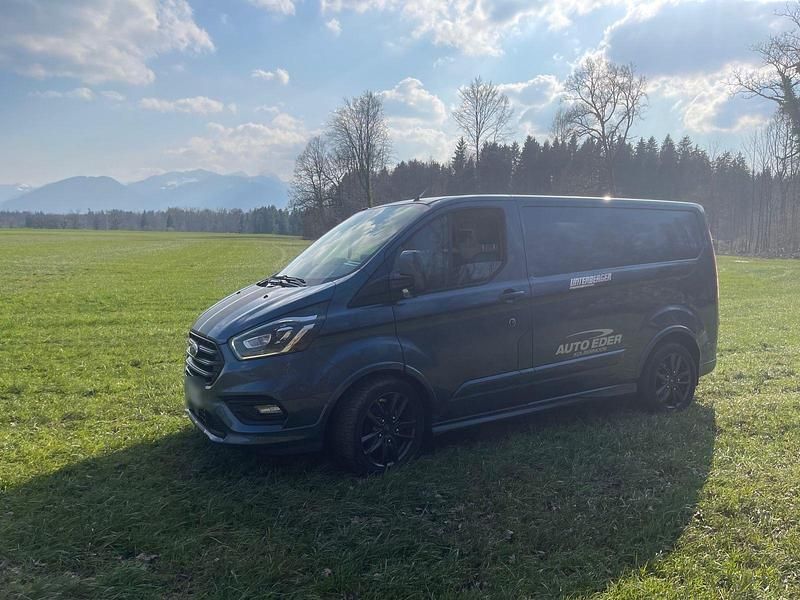 Gebraucht Ford Transit Custom Sport 185 PS (136 kW) 2019 Blau Van / Kleinbus
