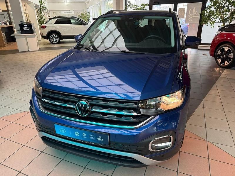 Brugt VW T-Cross Active 110 HK (80 kW) 2022 Blå SUV