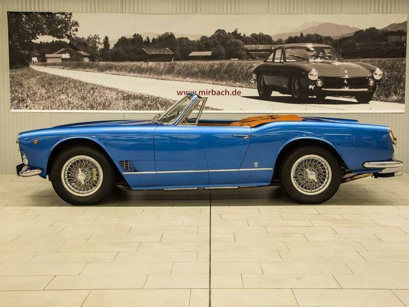 Mistralblau db 955 Gebraucht 1960 Maserati 3500 GT GT Cabrio | 599.900 € - Bild 1/4