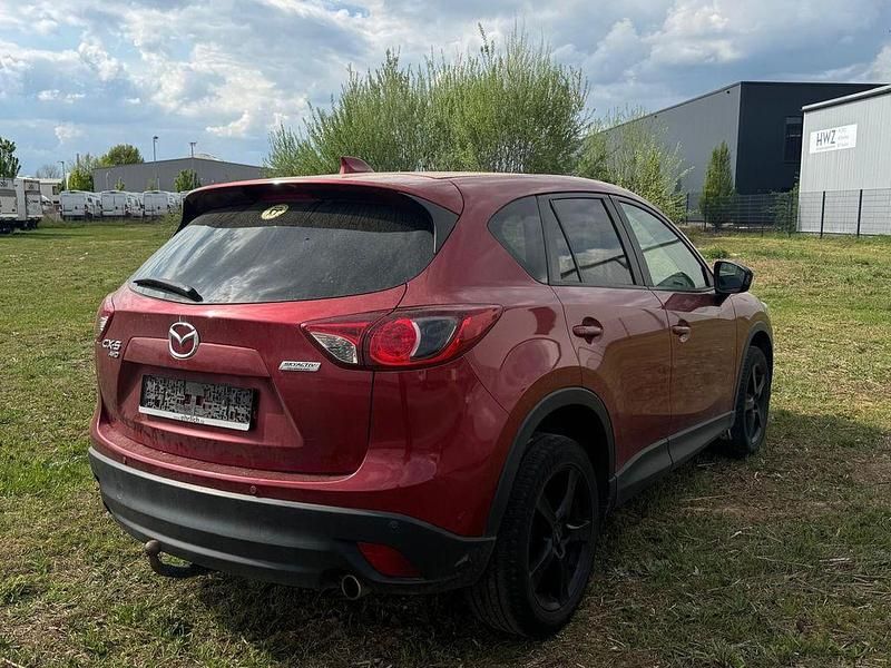 Gebraucht Mazda CX-5 Exclusive-Line 150 PS (110 kW) 2015 Rot SUV