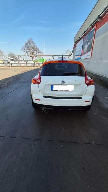 Gebraucht Nissan Juke Acenta 117 PS (86 kW) 2012 Weiß SUV