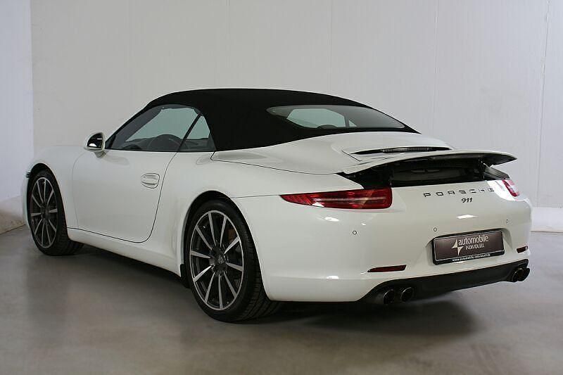 Gebraucht Porsche 911 Carrera Cabriolet 349 PS (256 kW) 2013 Weiss uni Cabrio